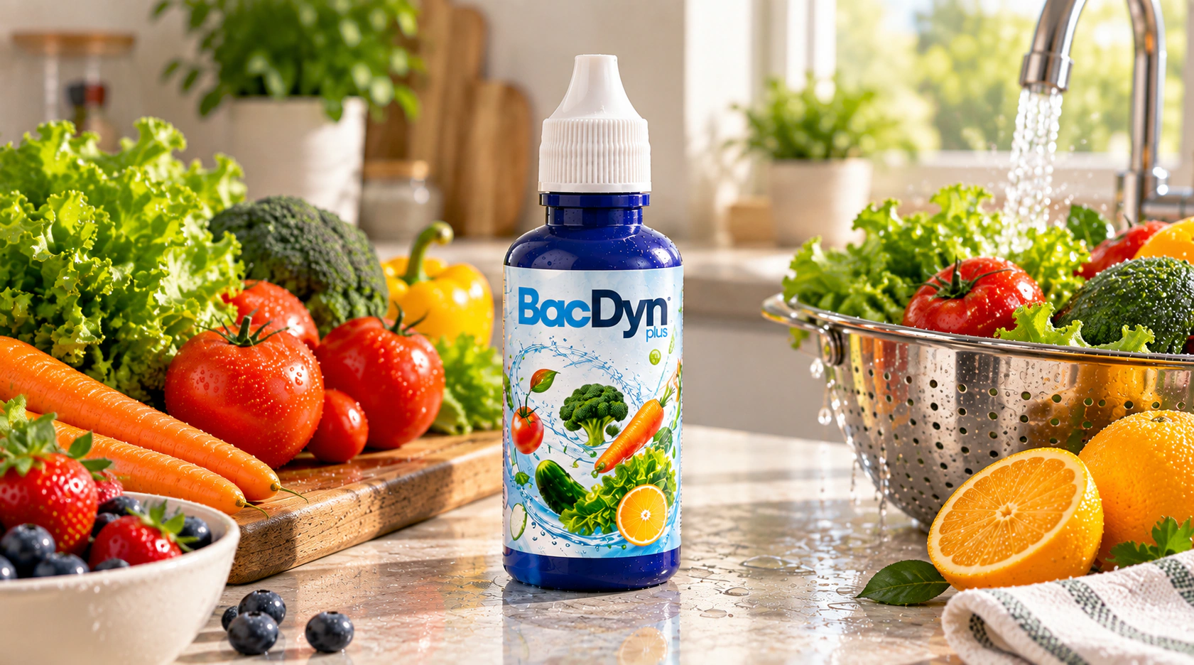 Fotografía de producto para BacDyn