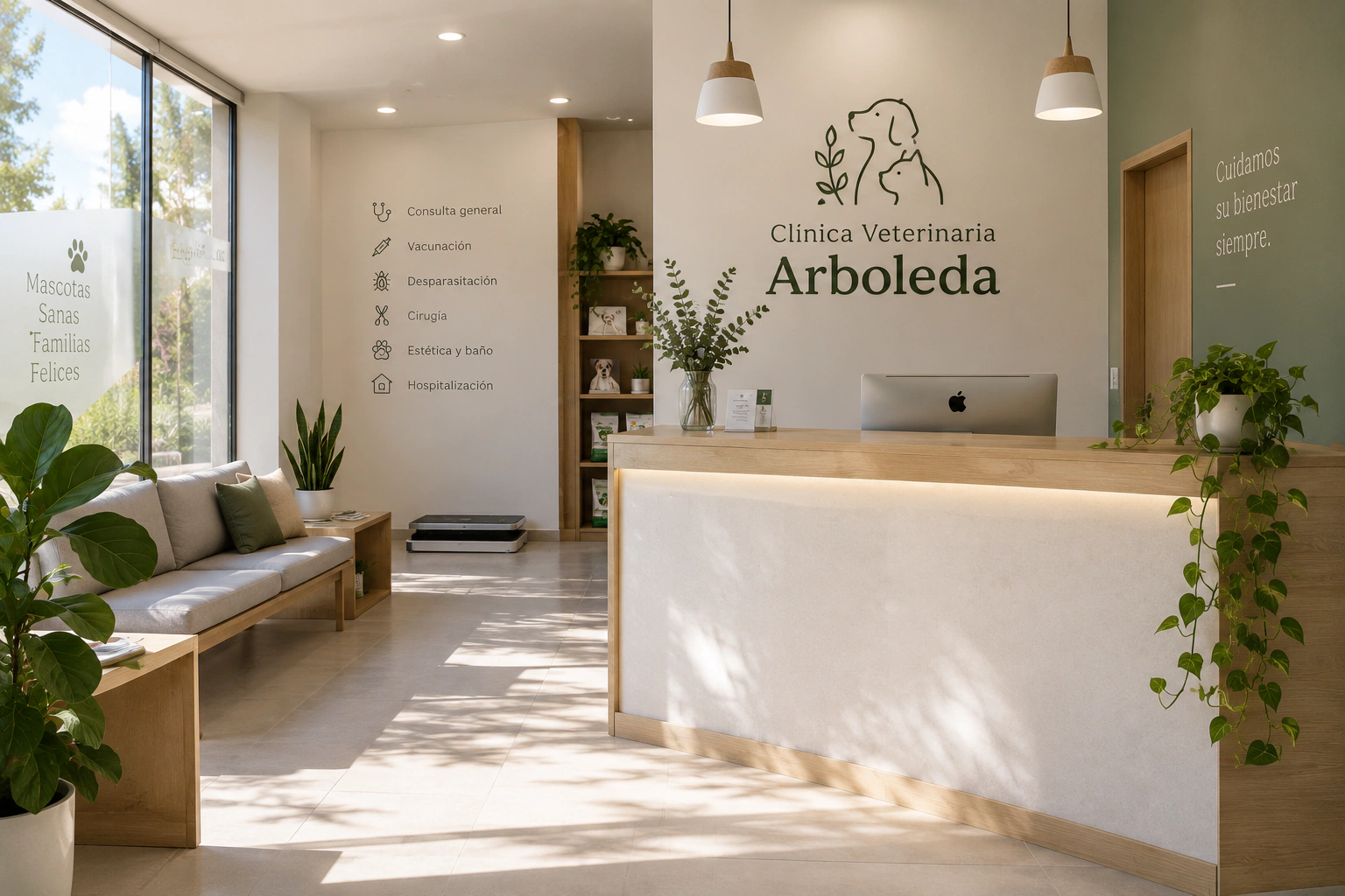 Clínica Veterinaria Arboleda portada