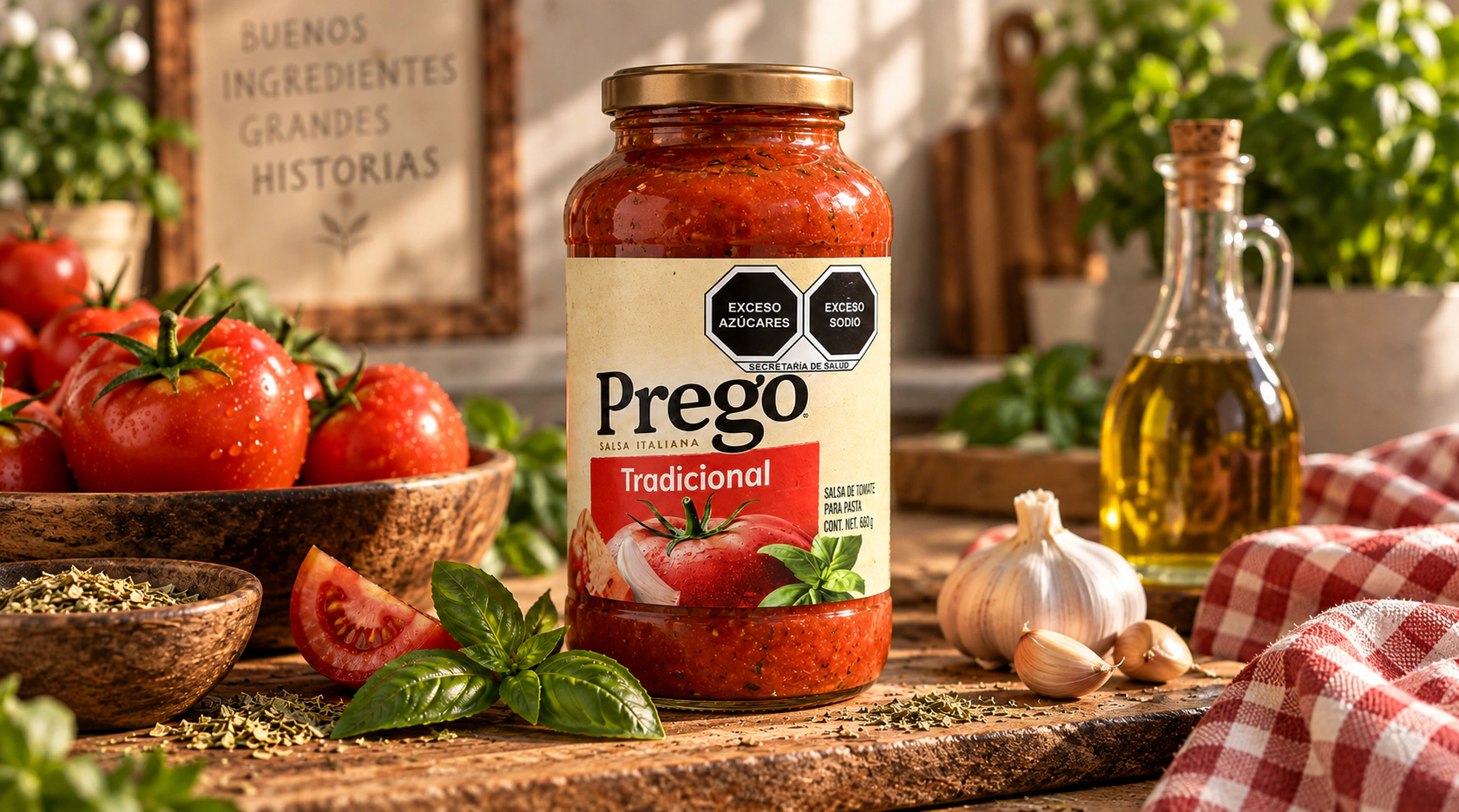 Fotografía de producto para Prego